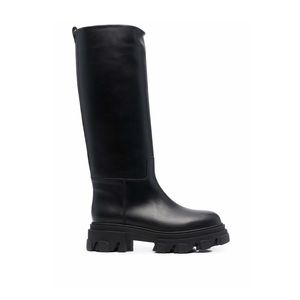 GIABORGHINI PERNI 07 LEATHER BOOTS SIZE 38.5